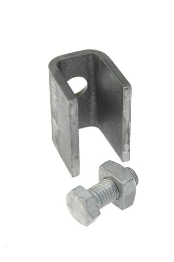 (184580) 184580 Weld On Socket with Gal Bolt & Nut