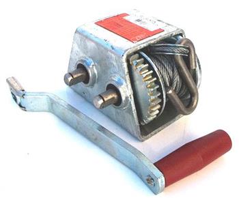 (187322) Premium Galvanized Winch 3:1  1:1 Ratio with Cable    #635003