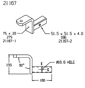 (102167) Hayman 2500kg Ballmount 21167