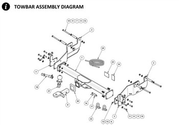 (105597) 03327RW Fiat Ducato  Class 4 Towbar