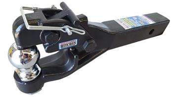 (181813) Combination 6 Ton Pintle Hook & 3500kg Ball &Shank