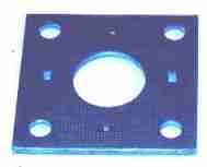 (182082) 182082 Electric Shoe Mount Plate suit 40mm Axle (Round Centre Hole)