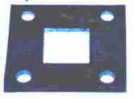 (182085) 182085 Electric Shoe Mount Plate suit 40mm Axle (Square Centre Hole)