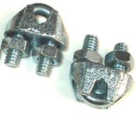 (182140) Wire Rope Grips x 2   5mm