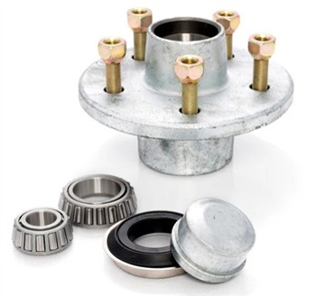 (182214) Galvanized Lazy Hub to suit HT 5 stud wheels fitted with 