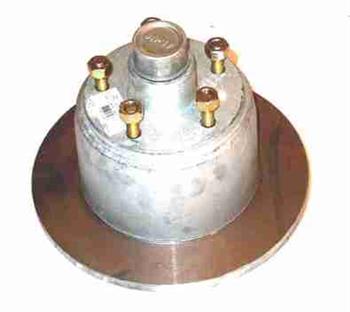 (182238) 182238 Galvanized Beehive Disc Rotor suit 600x9 Wheel  with LM Bearings