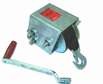 (187332) Premium Galvanized Winch 10:1  5:1  1:1 Ratio with Webbing Strap