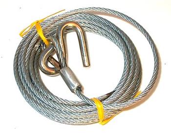 Winch Cable 4.2mm x 6mtr with hook