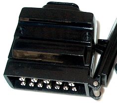 (188434) 12 pin flat trailer plug