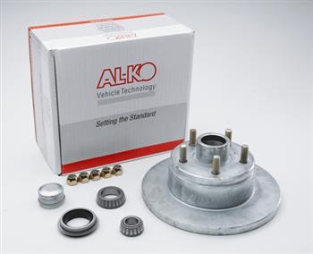 (182233) 182233 Galvanized Disc Rotor 5 Stud suit Ford stud pattern with LM Bearings