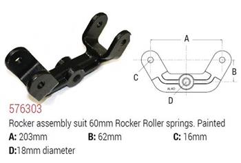 (185397) Cast Tandem Rocker with 18mm centre hole