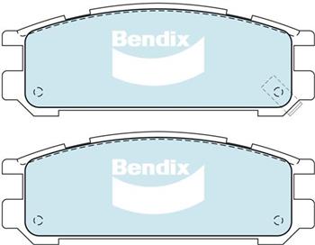 (591186) Bendix Prima Organo Disc Pad Set DB1186