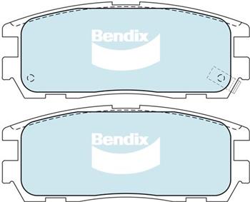 (591280) Bendix Prima Organo Disc Pad Set DB1280