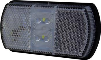 (190836) FM8 White Front Marker Lamp