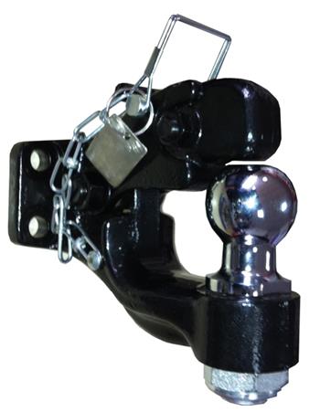 (181814) Combination 6 Ton Pintle Hook & 3500kg Ball
