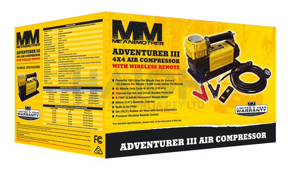 Adventurer III Air Compressor